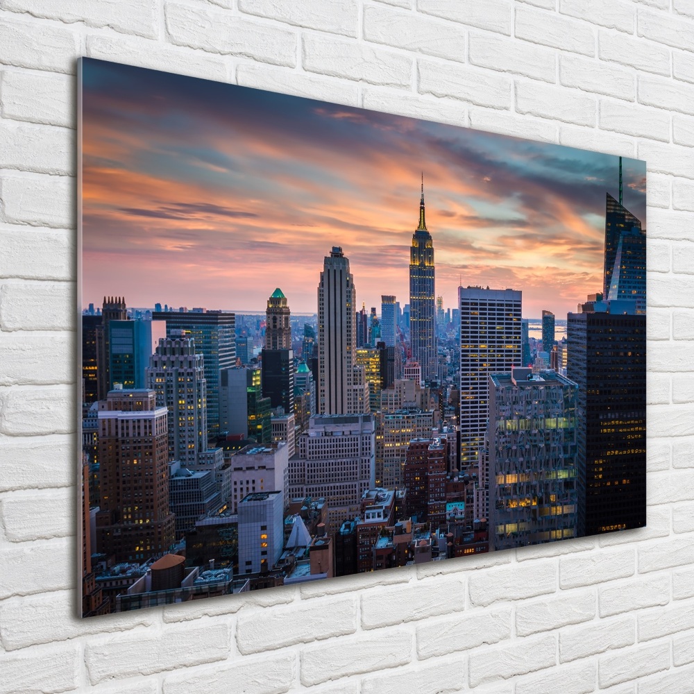 Tableau en acrylique USA Manhattan