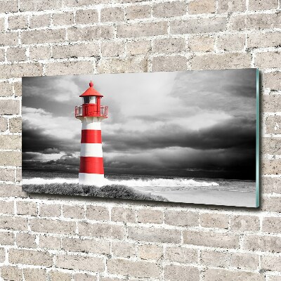 Tableau acrylique Phare