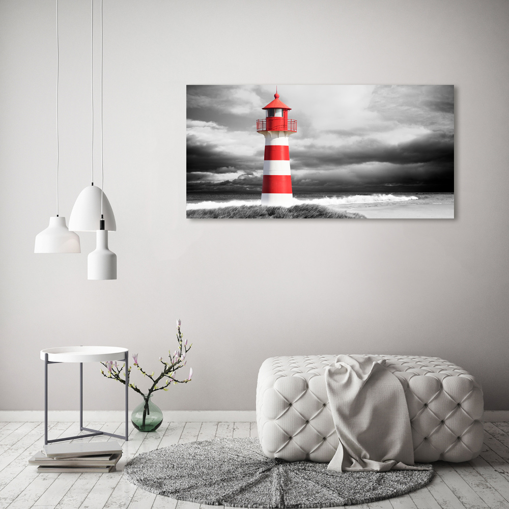 Tableau acrylique Phare