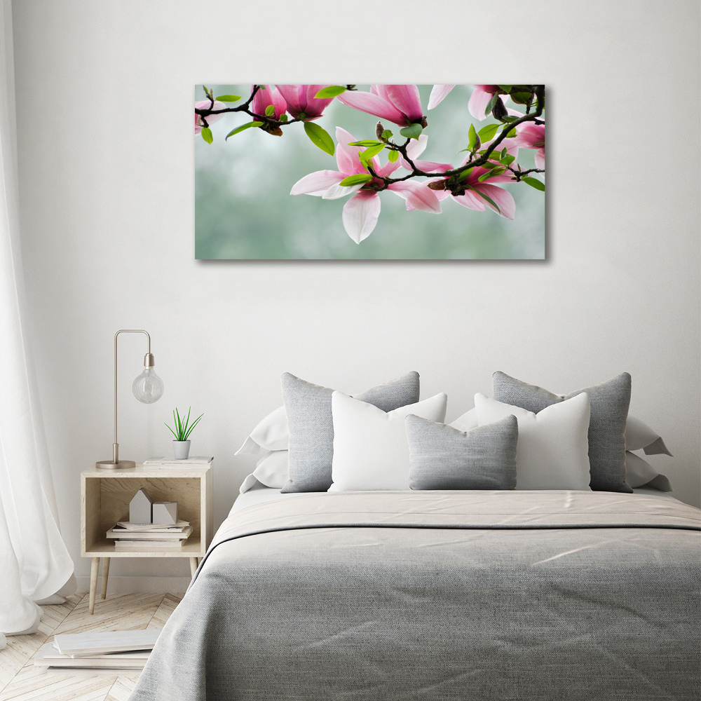 Acrylique tableau Le magnolia