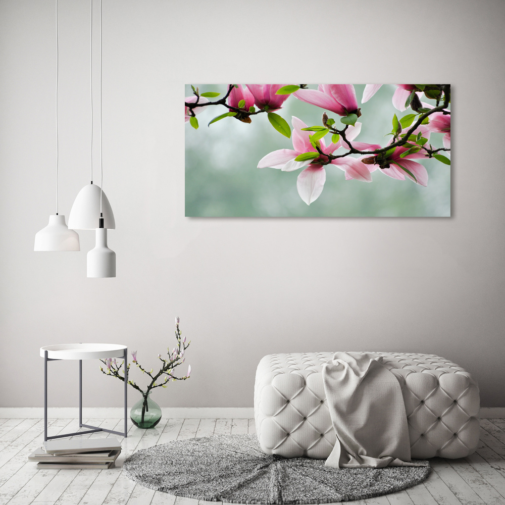 Acrylique tableau Le magnolia