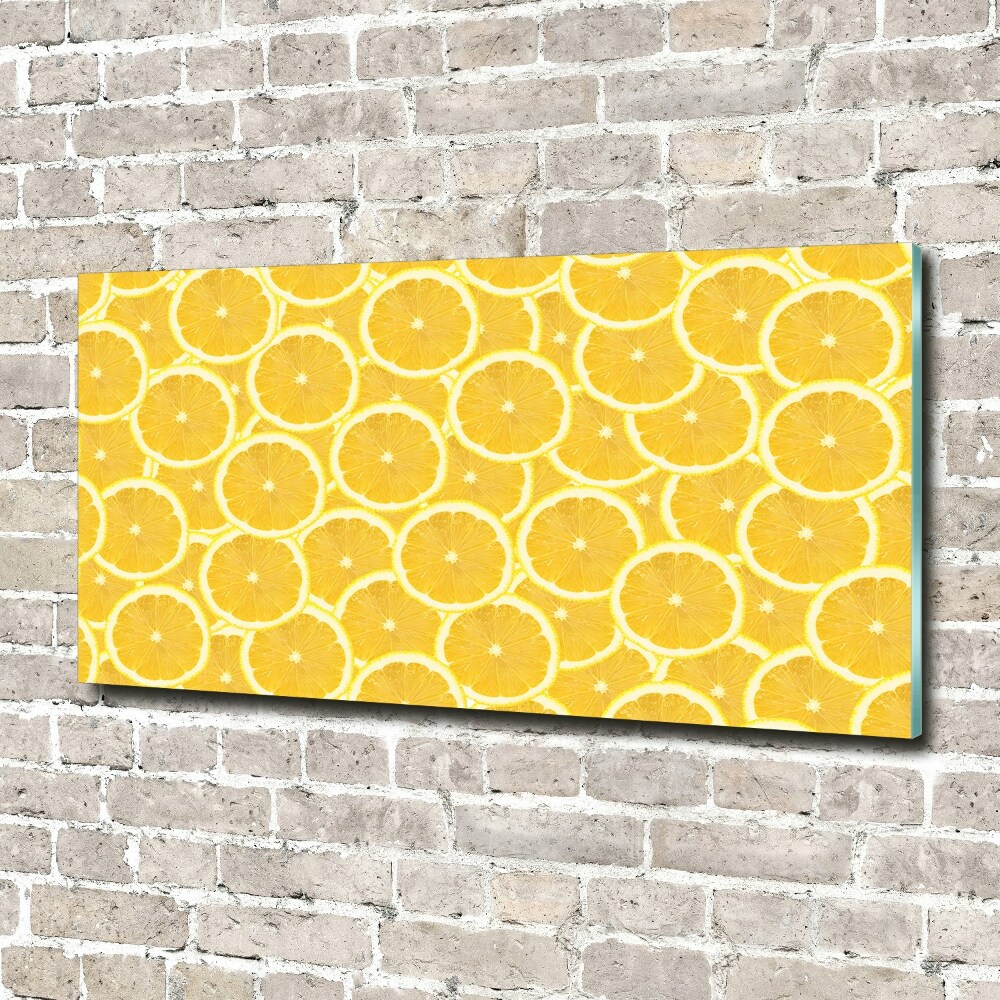 Tableau acrylique Tranches de citron