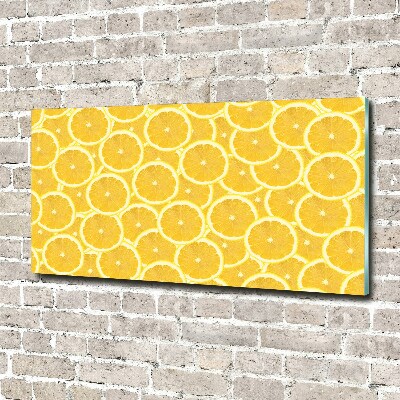 Tableau acrylique Tranches de citron