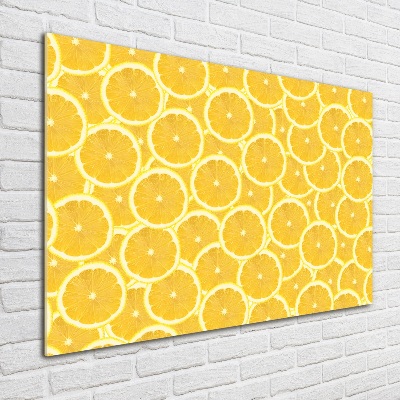 Tableau acrylique Tranches de citron