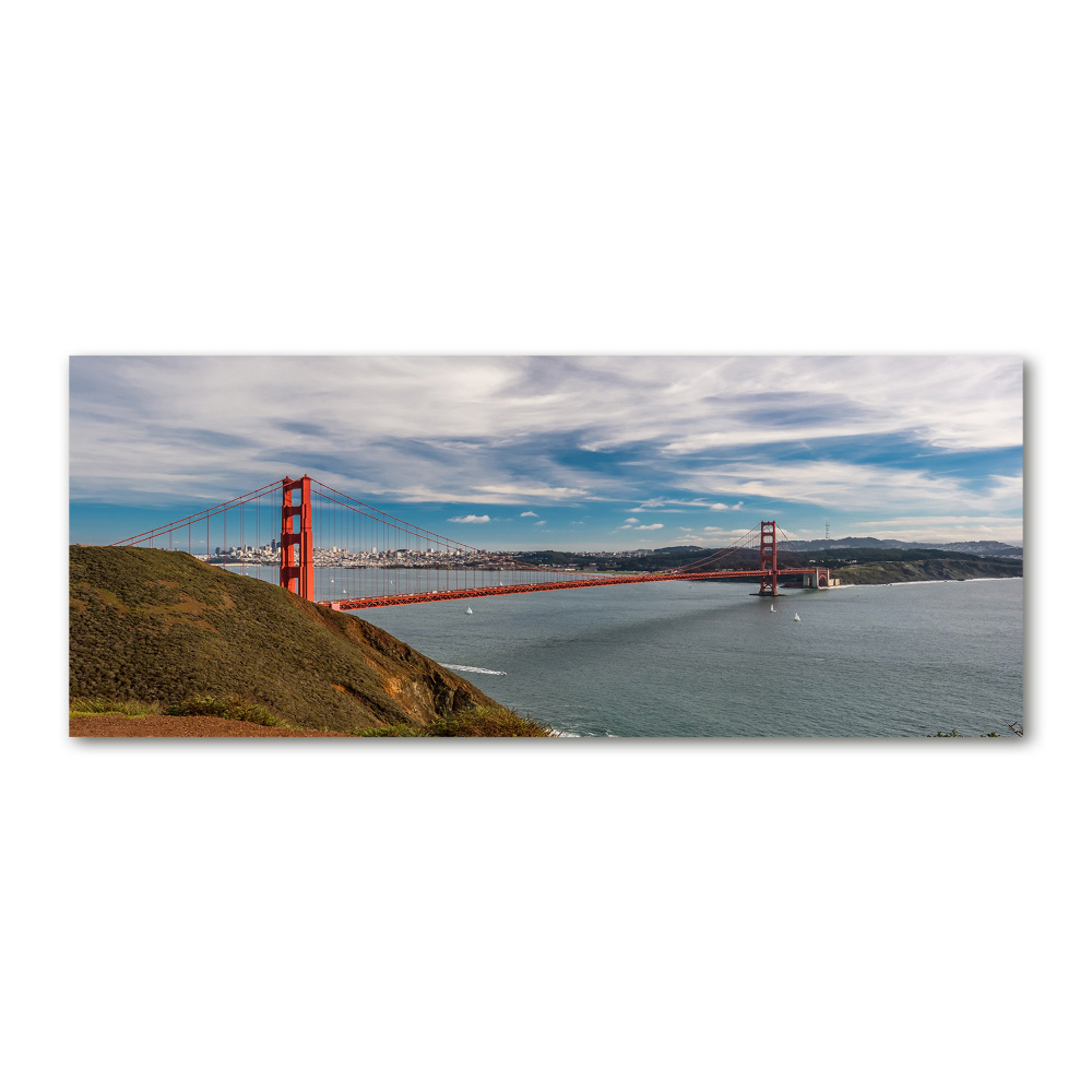 Acrylique tableau Le pont de San Francisco