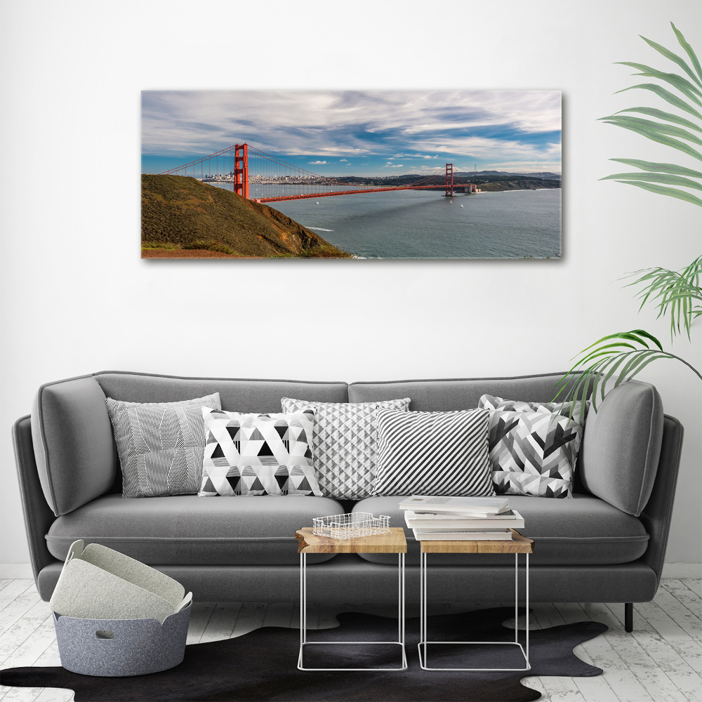 Acrylique tableau Le pont de San Francisco