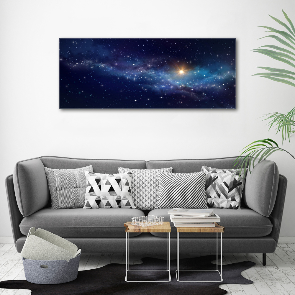 Tableau acrylique Galaxie