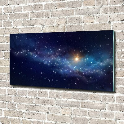 Tableau acrylique Galaxie