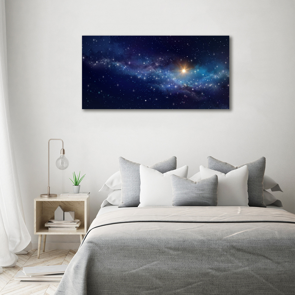 Tableau acrylique Galaxie