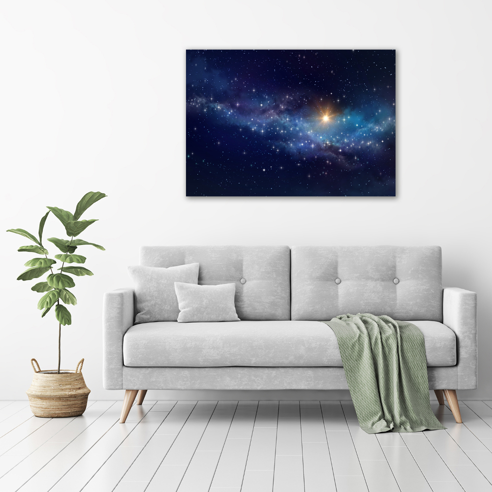 Tableau acrylique Galaxie