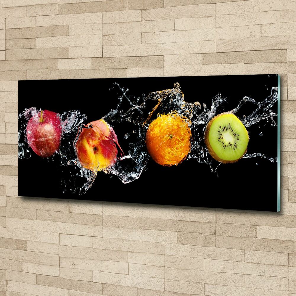 Acrylique tableau Fruits et eau