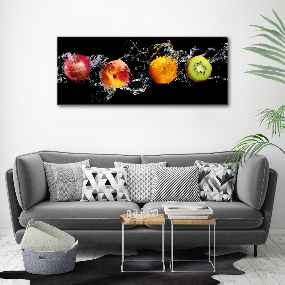 Acrylique tableau Fruits et eau