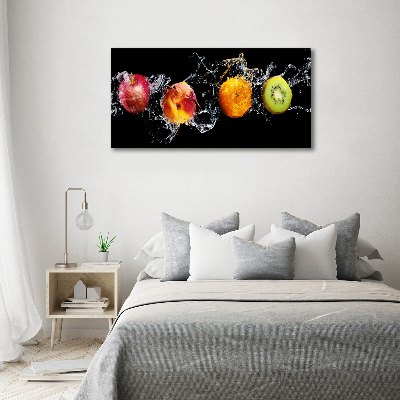 Acrylique tableau Fruits et eau