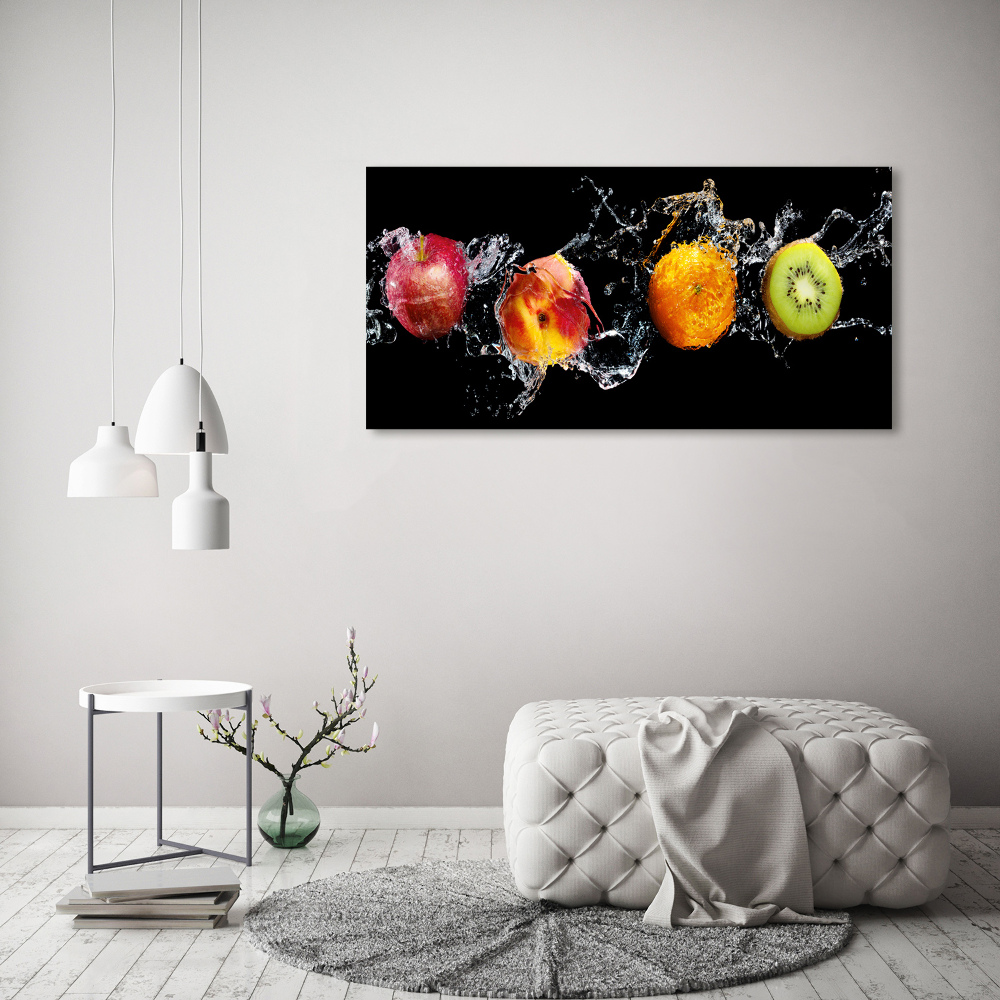 Acrylique tableau Fruits et eau