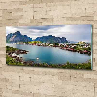 Tableau en acrylique Lofoten en Norvège