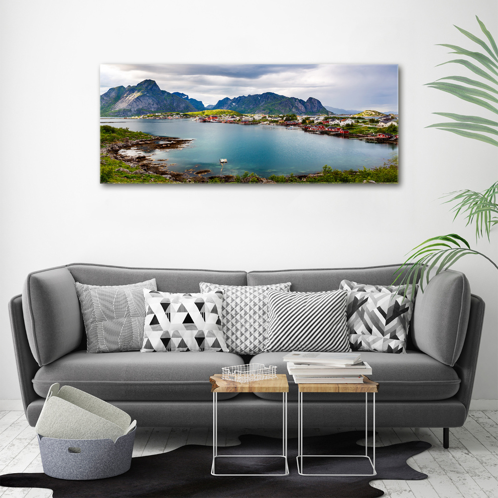 Tableau en acrylique Lofoten en Norvège