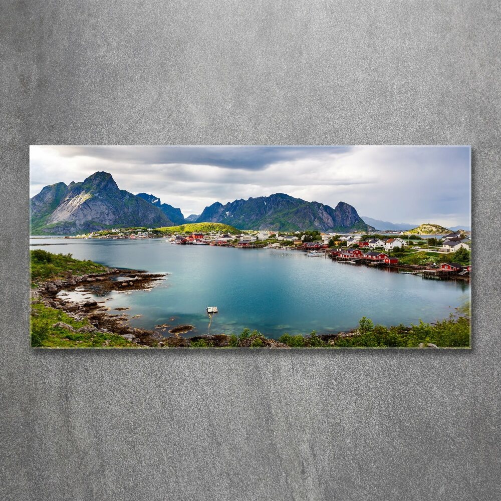 Tableau en acrylique Lofoten en Norvège