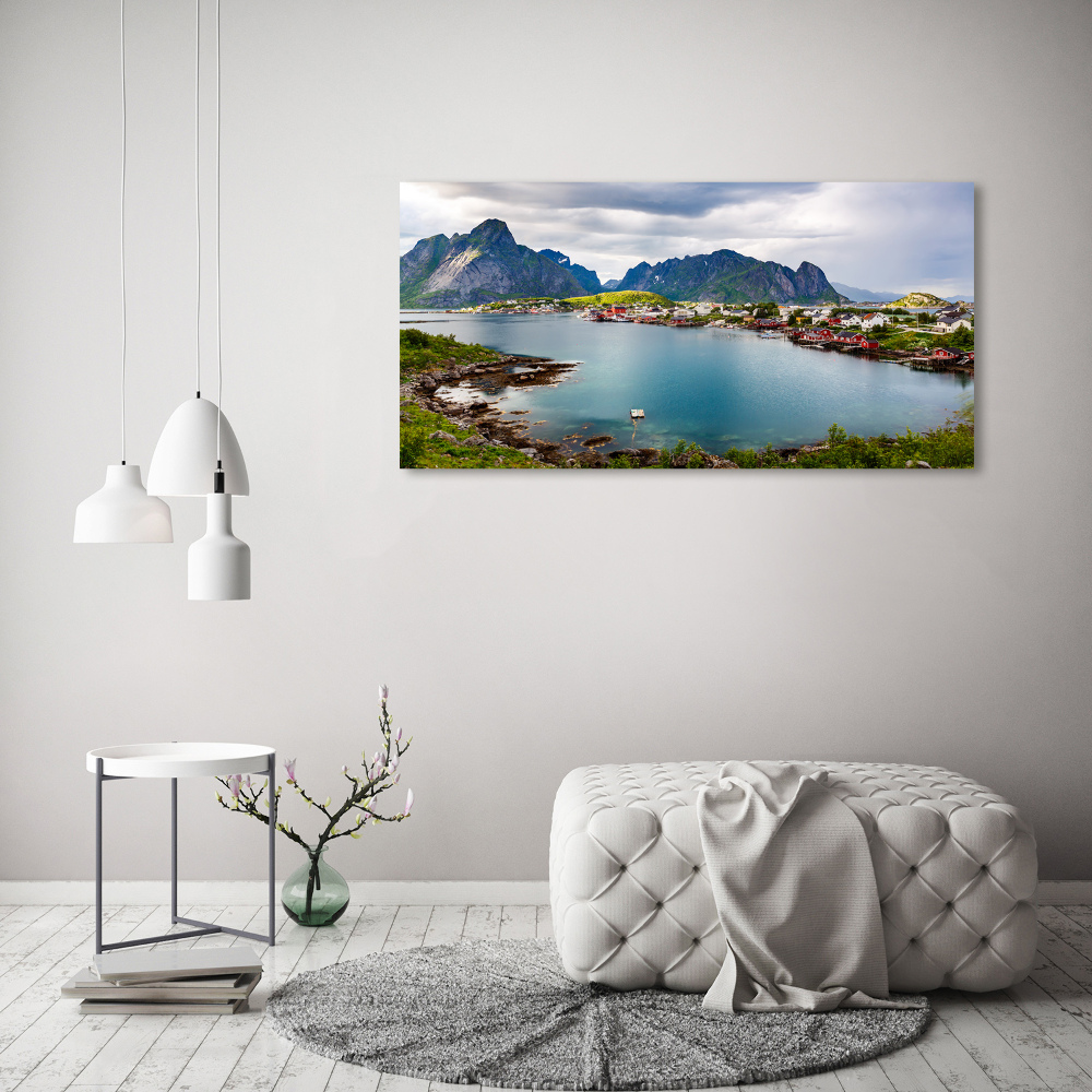 Tableau en acrylique Lofoten en Norvège