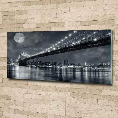 Tableau acrylique Pont de Brooklyn New York