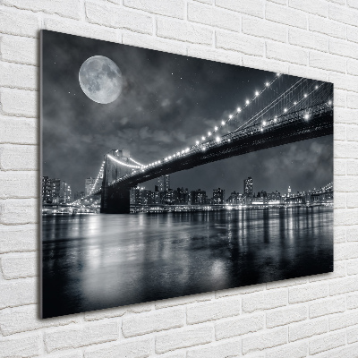 Tableau acrylique Pont de Brooklyn New York