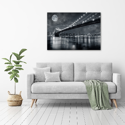 Tableau acrylique Pont de Brooklyn New York