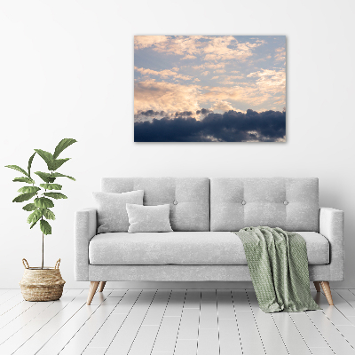 Acrylique tableau Les nuages dans le ciel