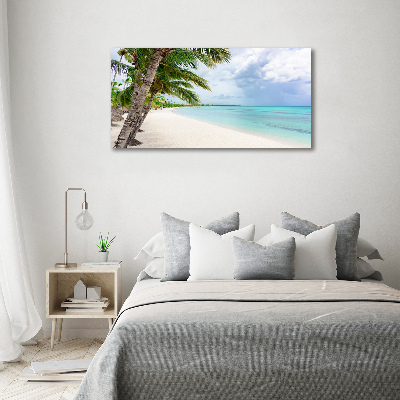 Tableau acrylique Plage tropicale