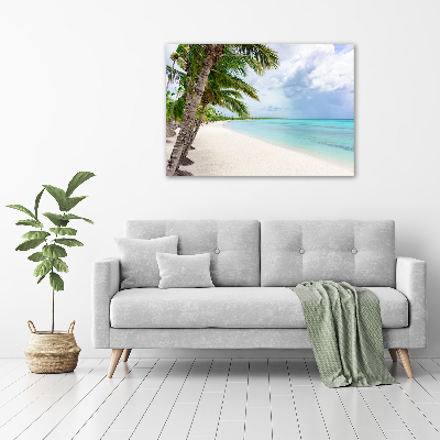 Tableau acrylique Plage tropicale