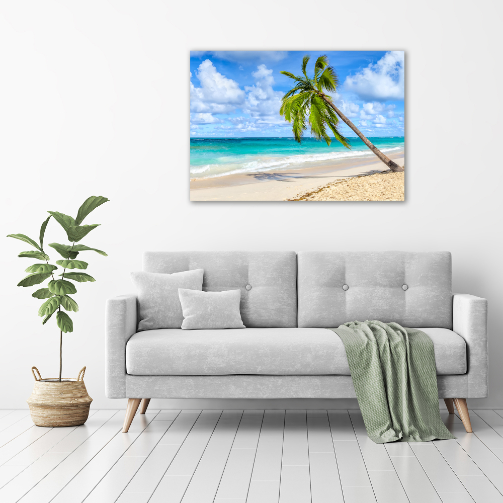 Acrylique tableau Plage tropicale