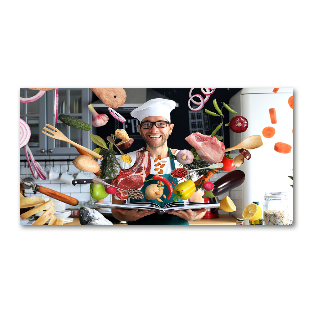 Tableau en acrylique Recettes de cuisine