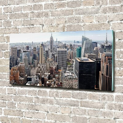 Tableau en acrylique New York USA