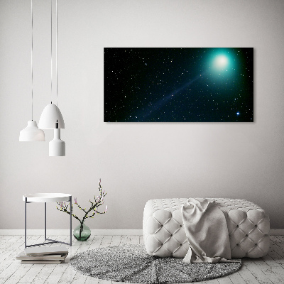 Acrylique tableau Galaxie