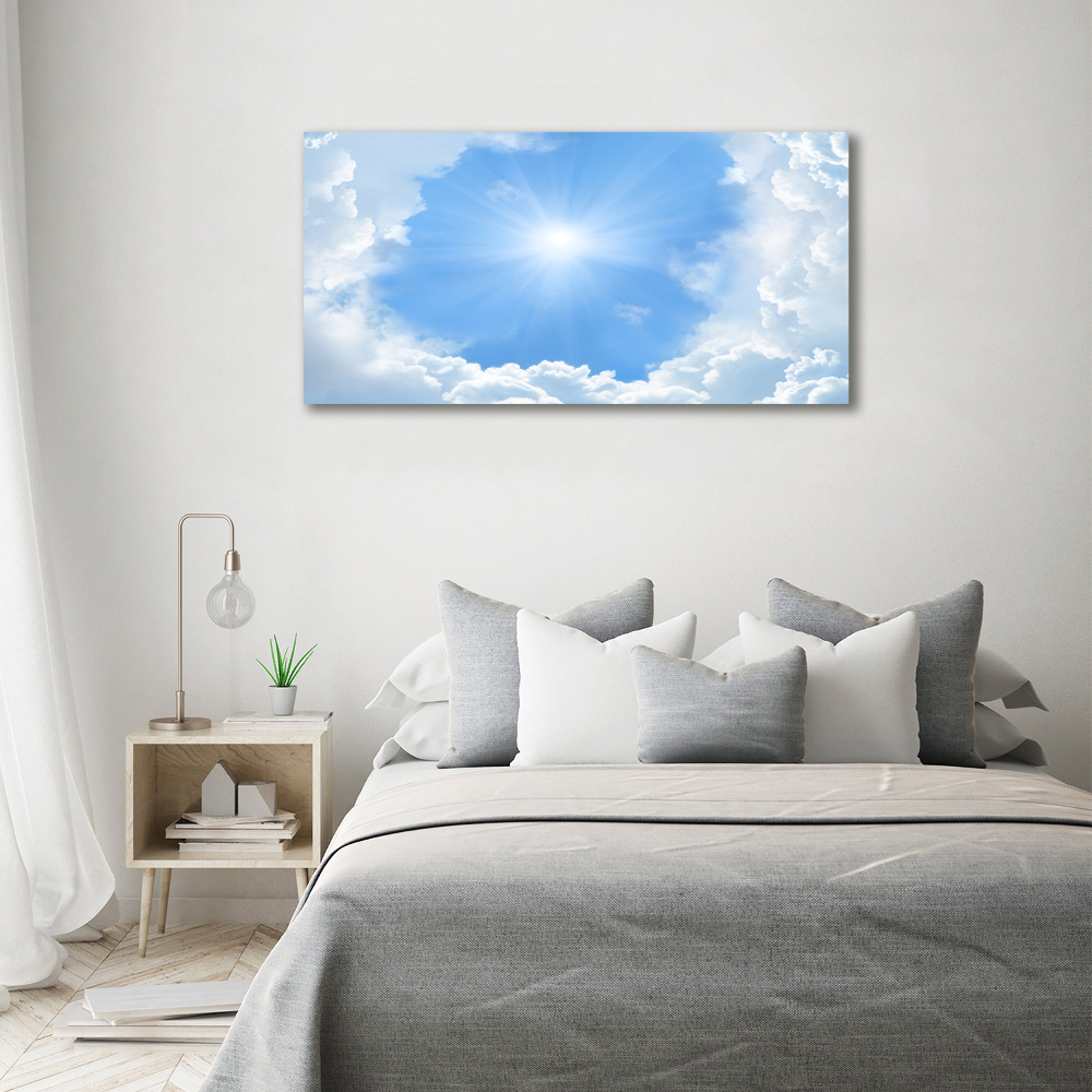 Tableau en acrylique Les nuages dans le ciel