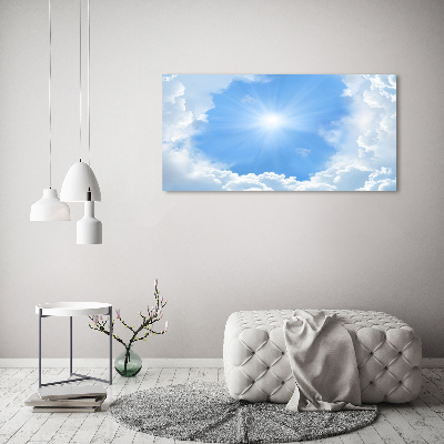 Tableau en acrylique Les nuages dans le ciel