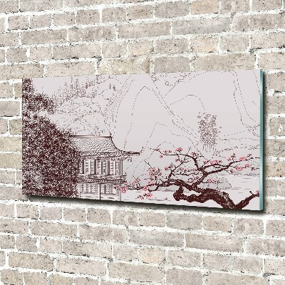 Tableau acrylique Paysage chinois