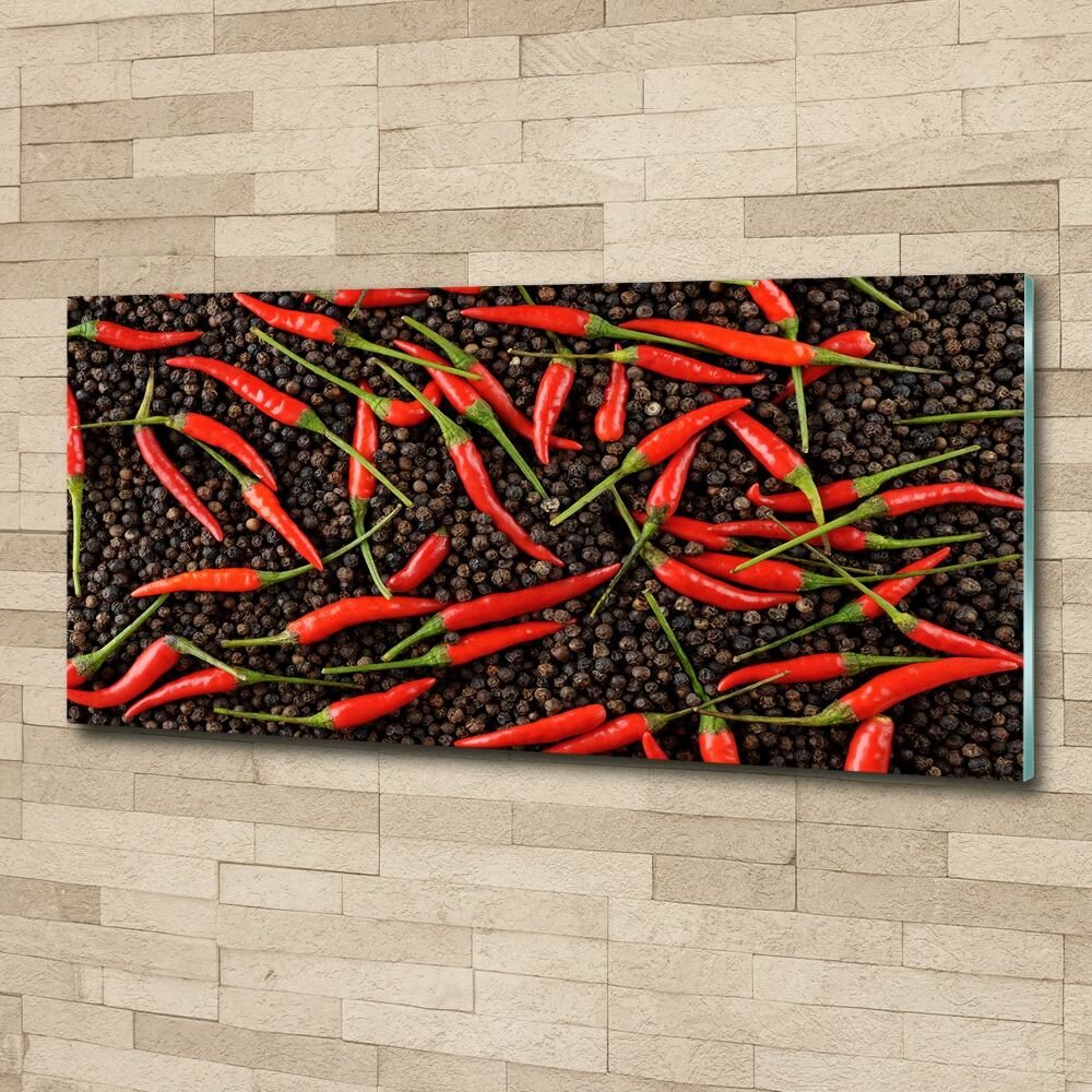 Tableau acrylique Piments