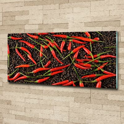 Tableau acrylique Piments