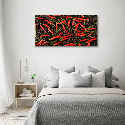 Tableau acrylique Piments