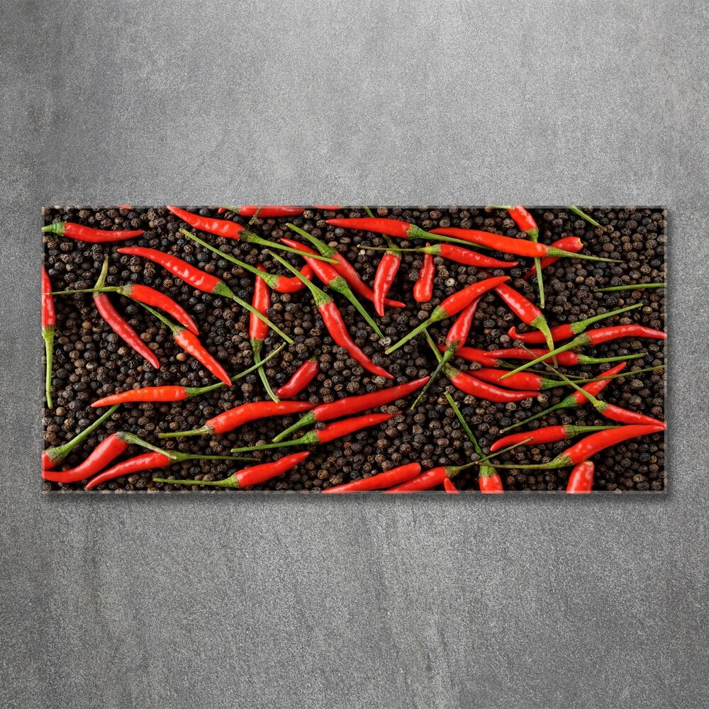 Tableau acrylique Piments