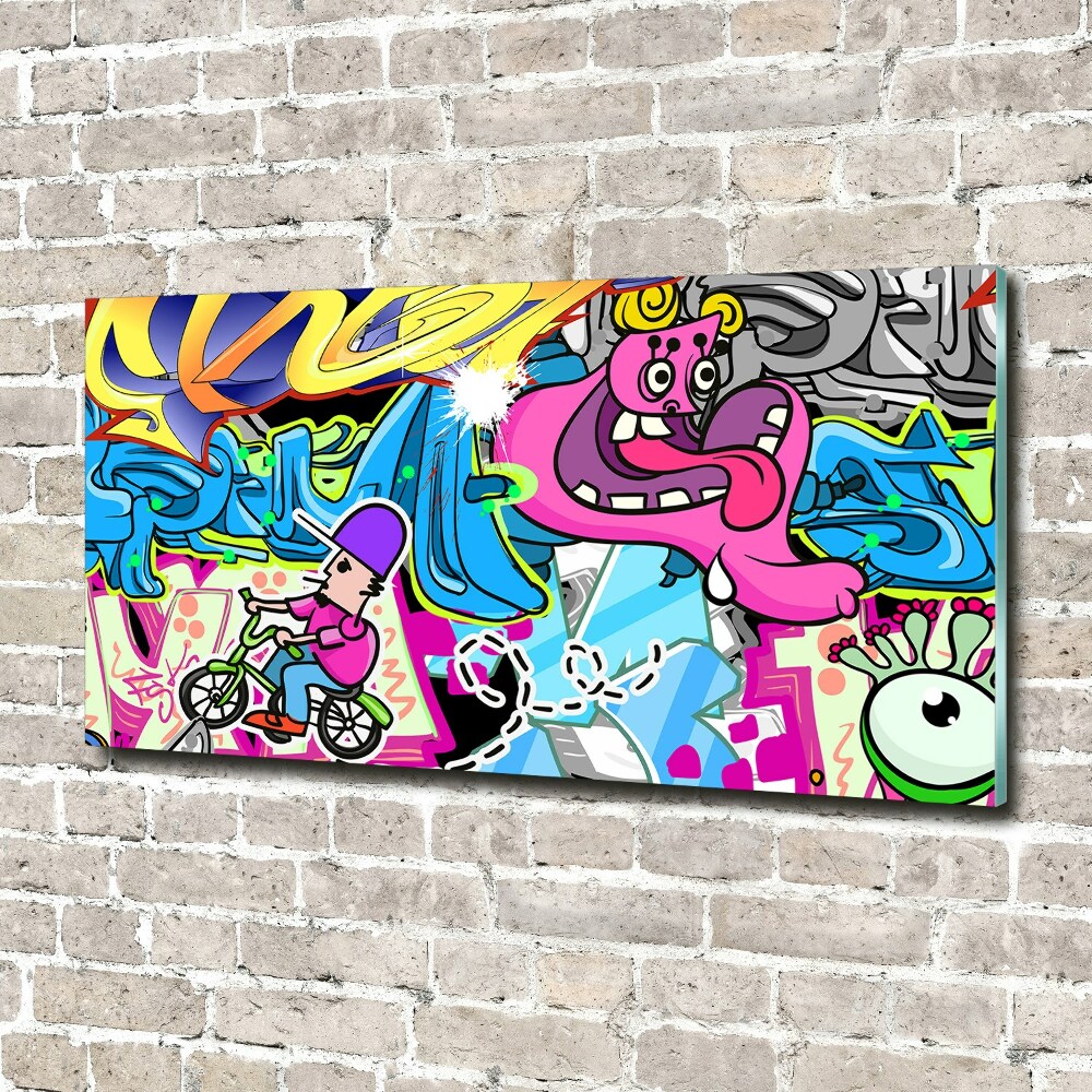 Tableau en acrylique Graffiti