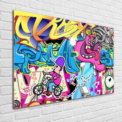 Tableau en acrylique Graffiti