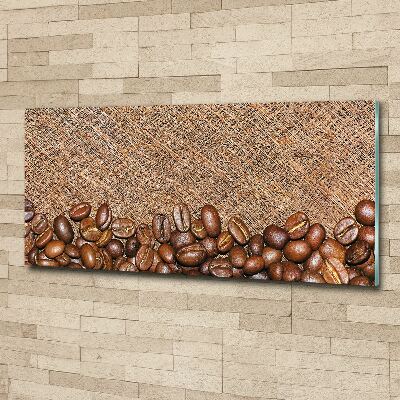 Acrylique tableau Les grains de café