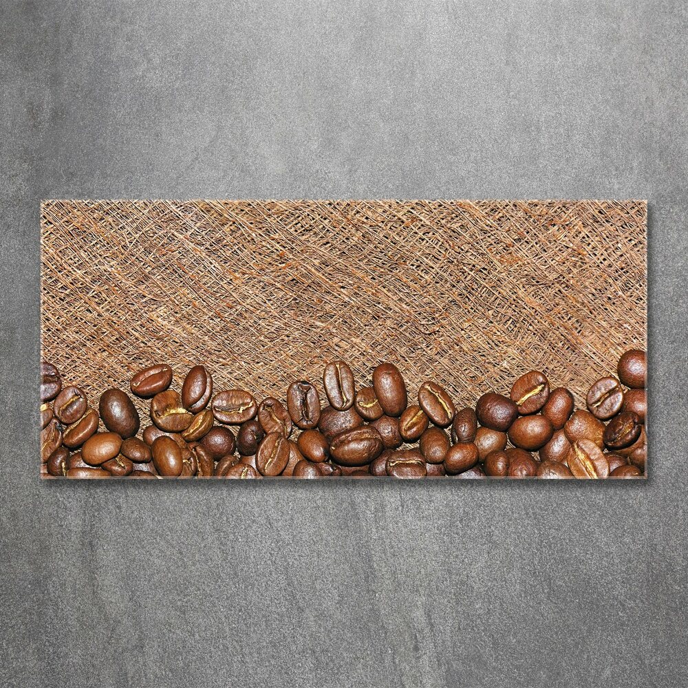 Acrylique tableau Les grains de café