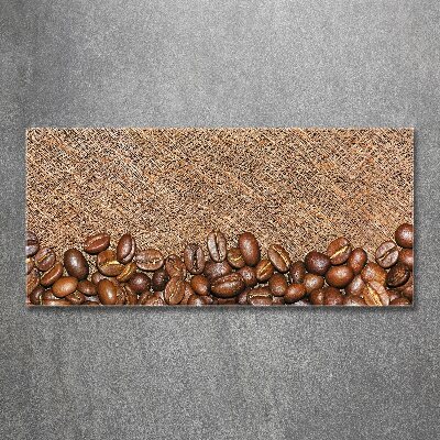 Acrylique tableau Les grains de café