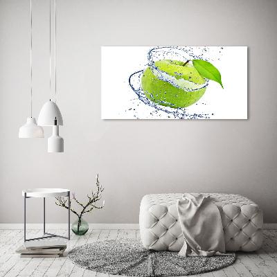 Tableau acrylique Pomme verte