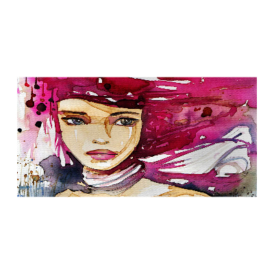 Acrylique tableau Abstraction d'une femme