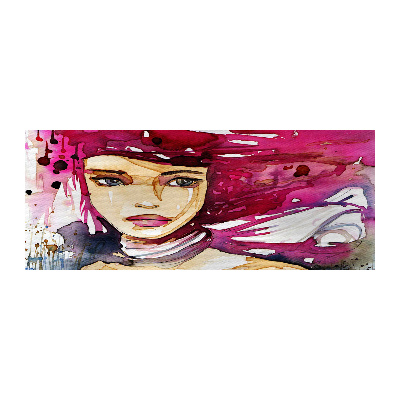 Acrylique tableau Abstraction d'une femme