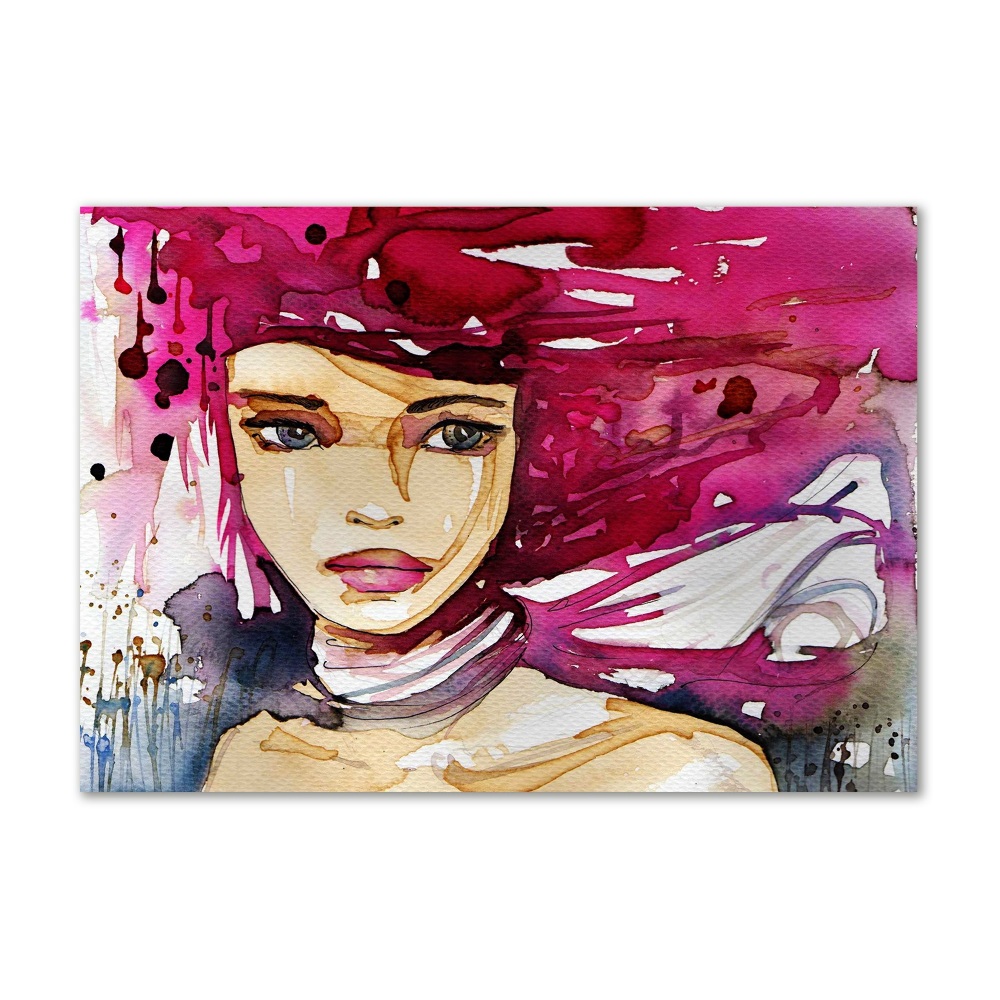 Acrylique tableau Abstraction d'une femme