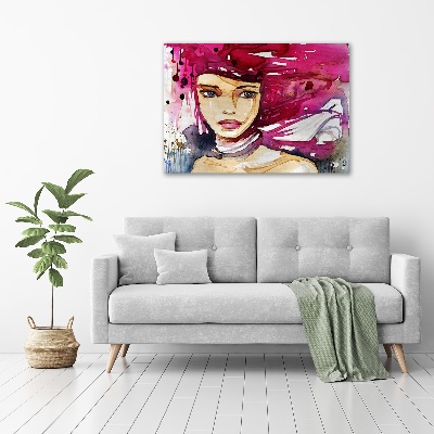 Acrylique tableau Abstraction d'une femme