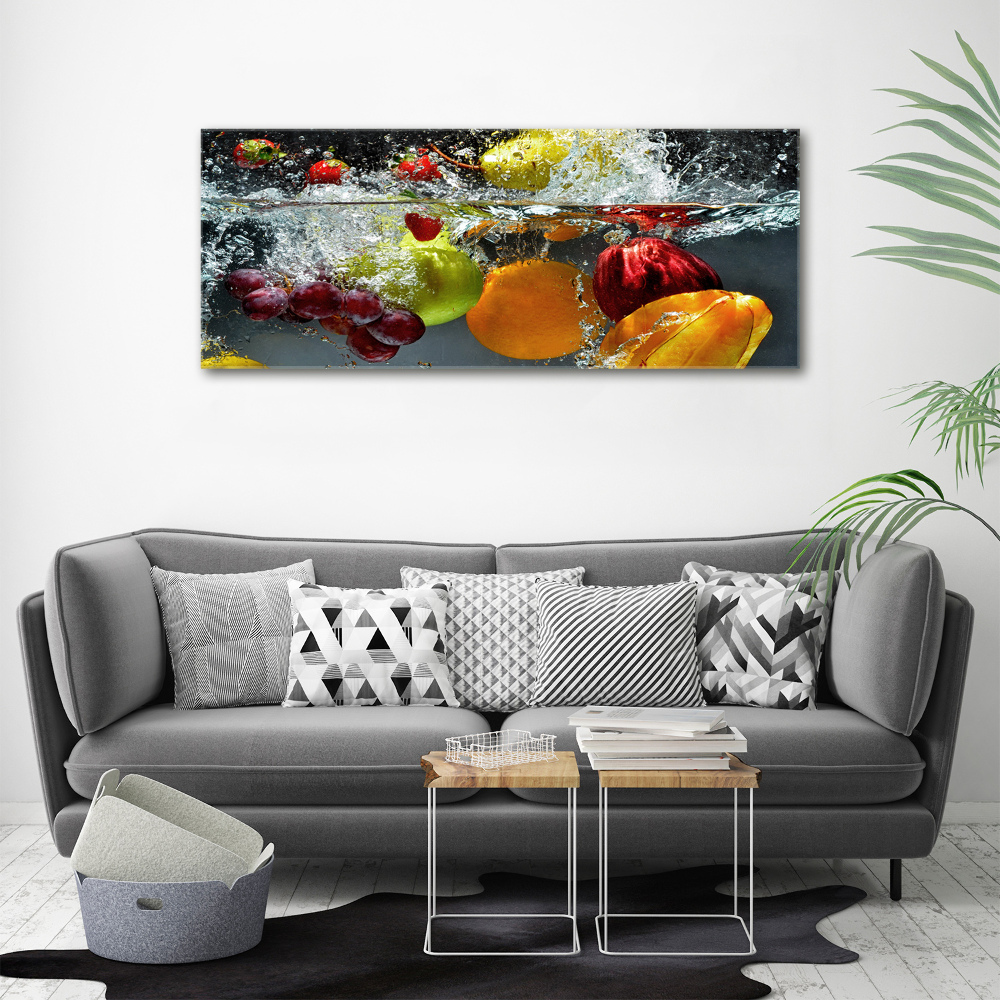 Tableau acrylique Légumes et fruits